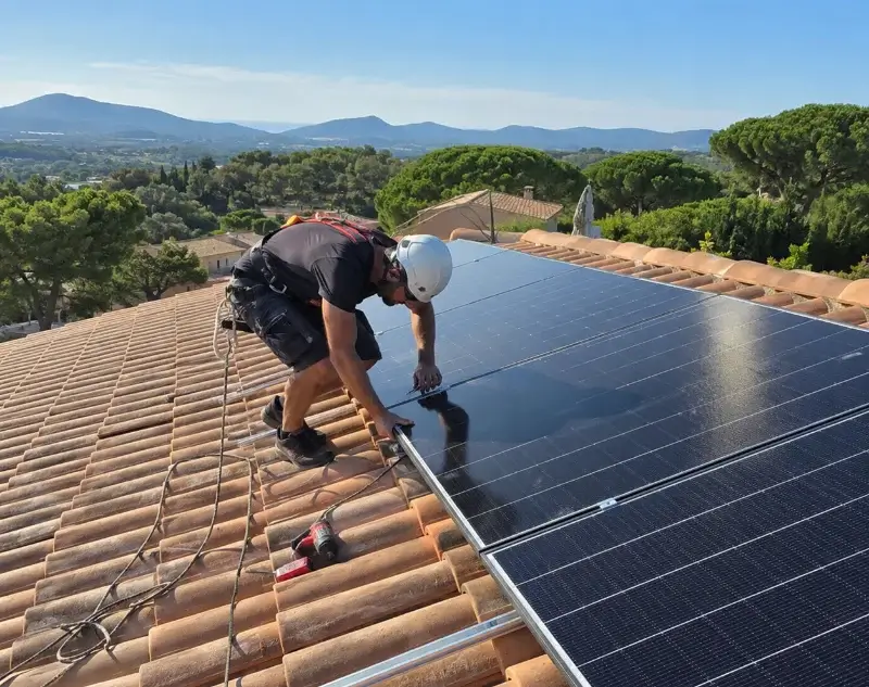 Installateur panneaux solaires Montoison — pose photovoltaïque sur toiture