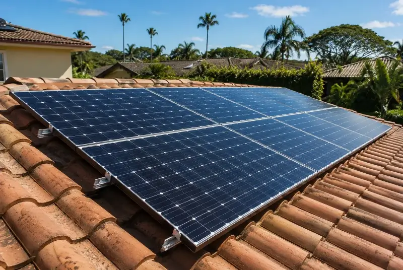 Installation de panneaux solaires à Montoison